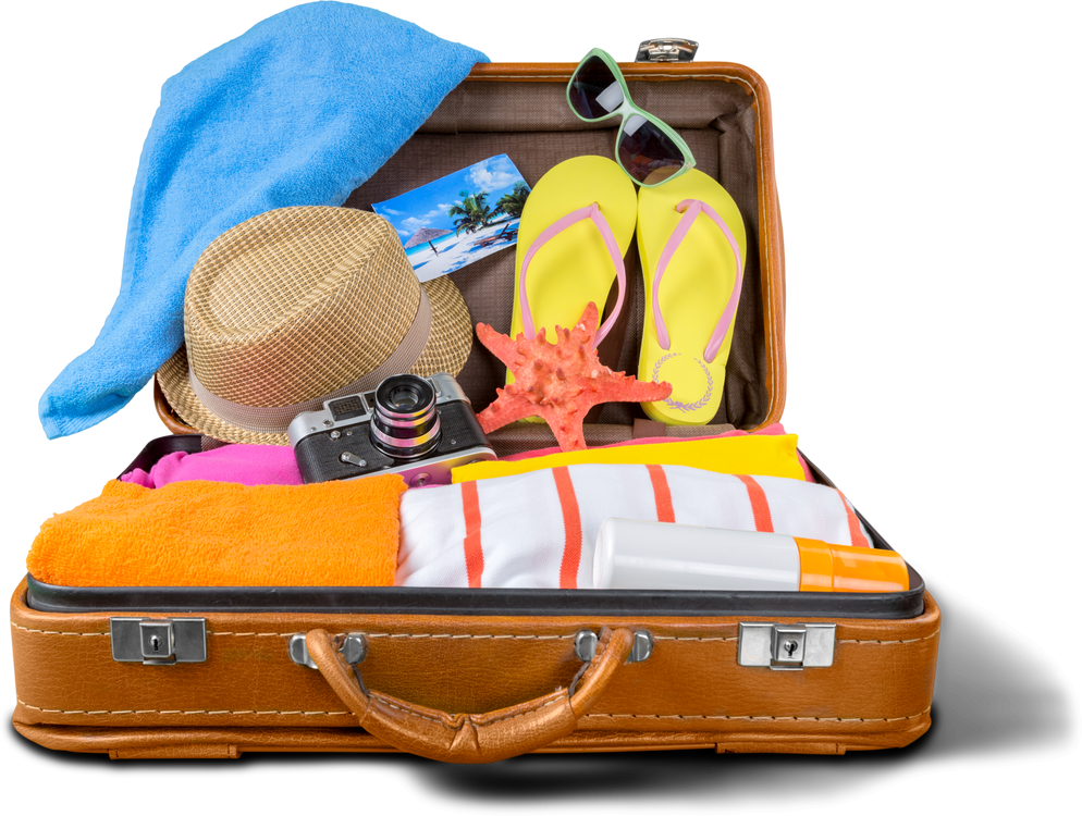 Summer Travel Suitcase